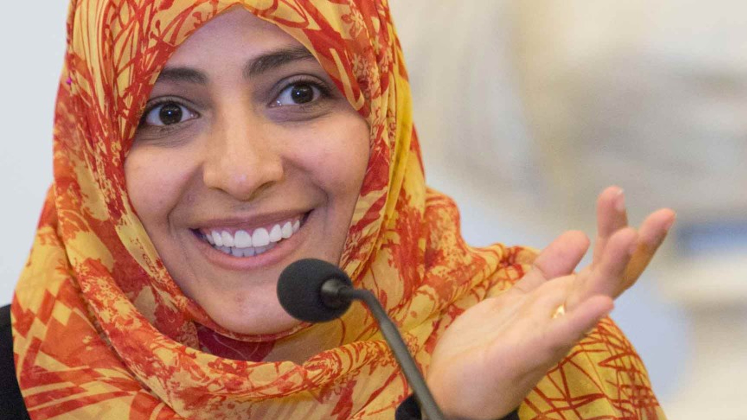 Tawakkol Karman mocks Saudi news that calls for withdrawal of her Nobel Prize