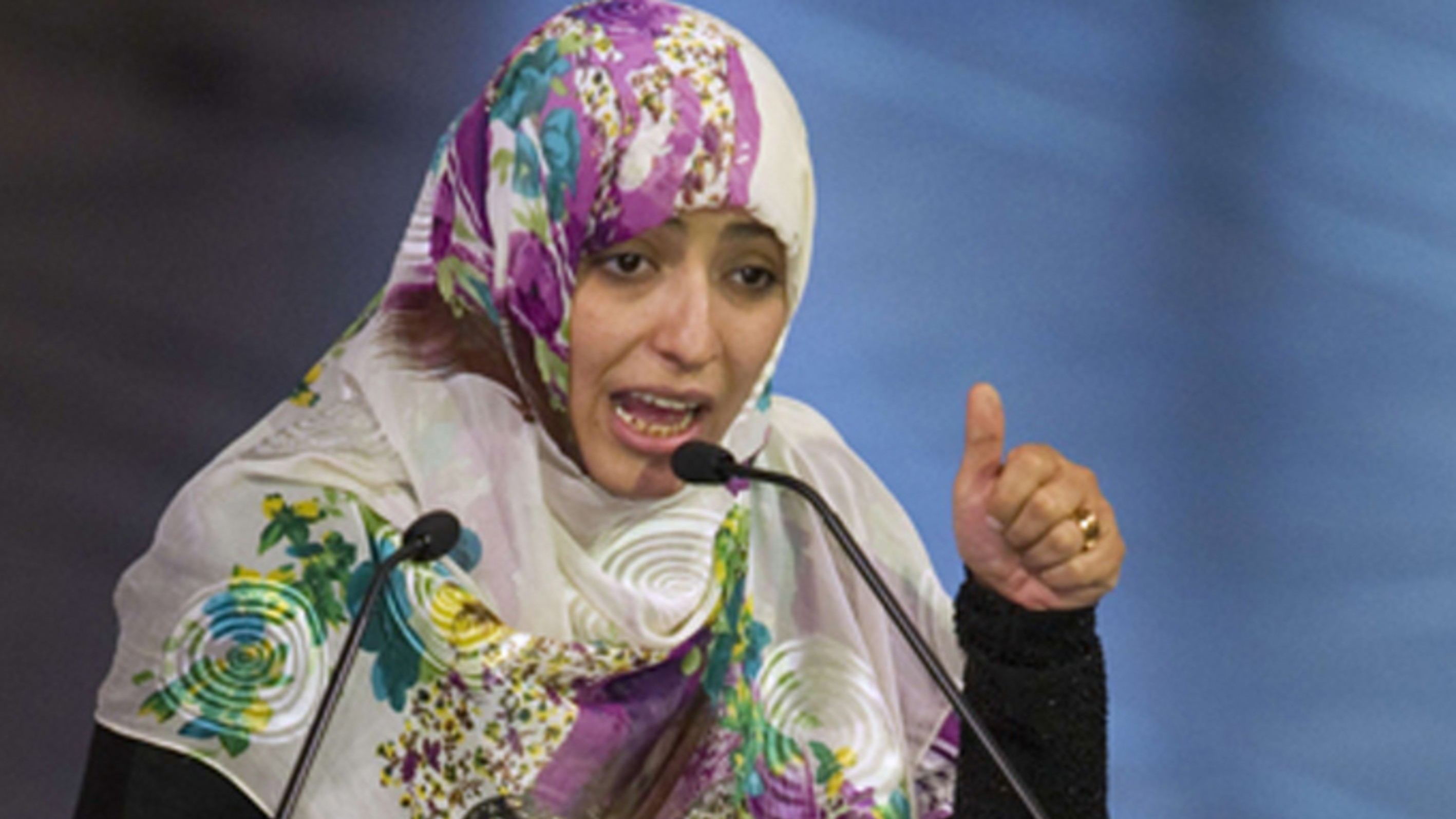 Tawakkol Karman: Without democracy and secularism-based state Islamists will keep fighting each other