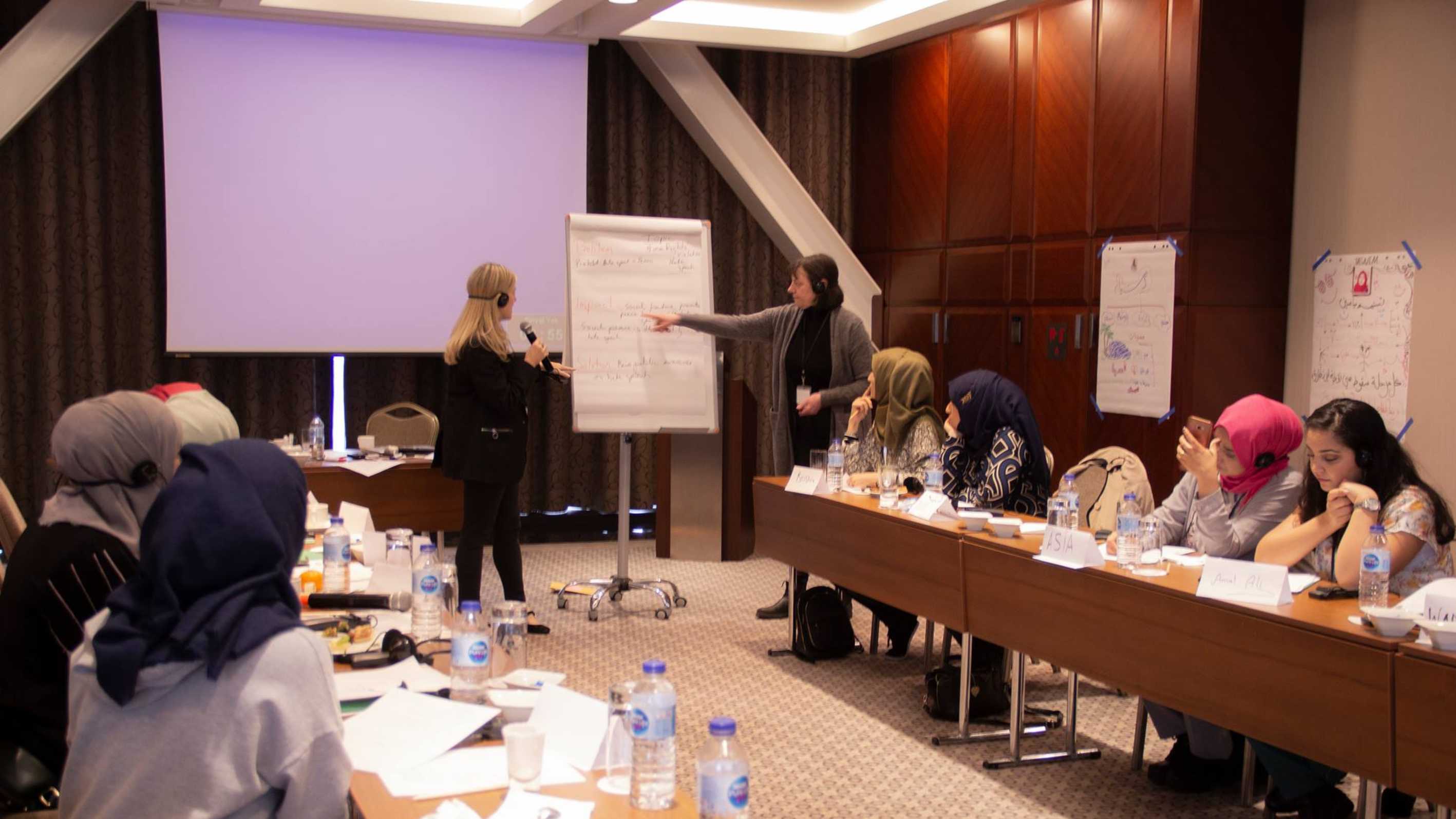 مؤسسة توكل كرمان تعقد برنامجا تدريبيا بعنوان إعلاميات من أجل السلام العادل في اليمن 
