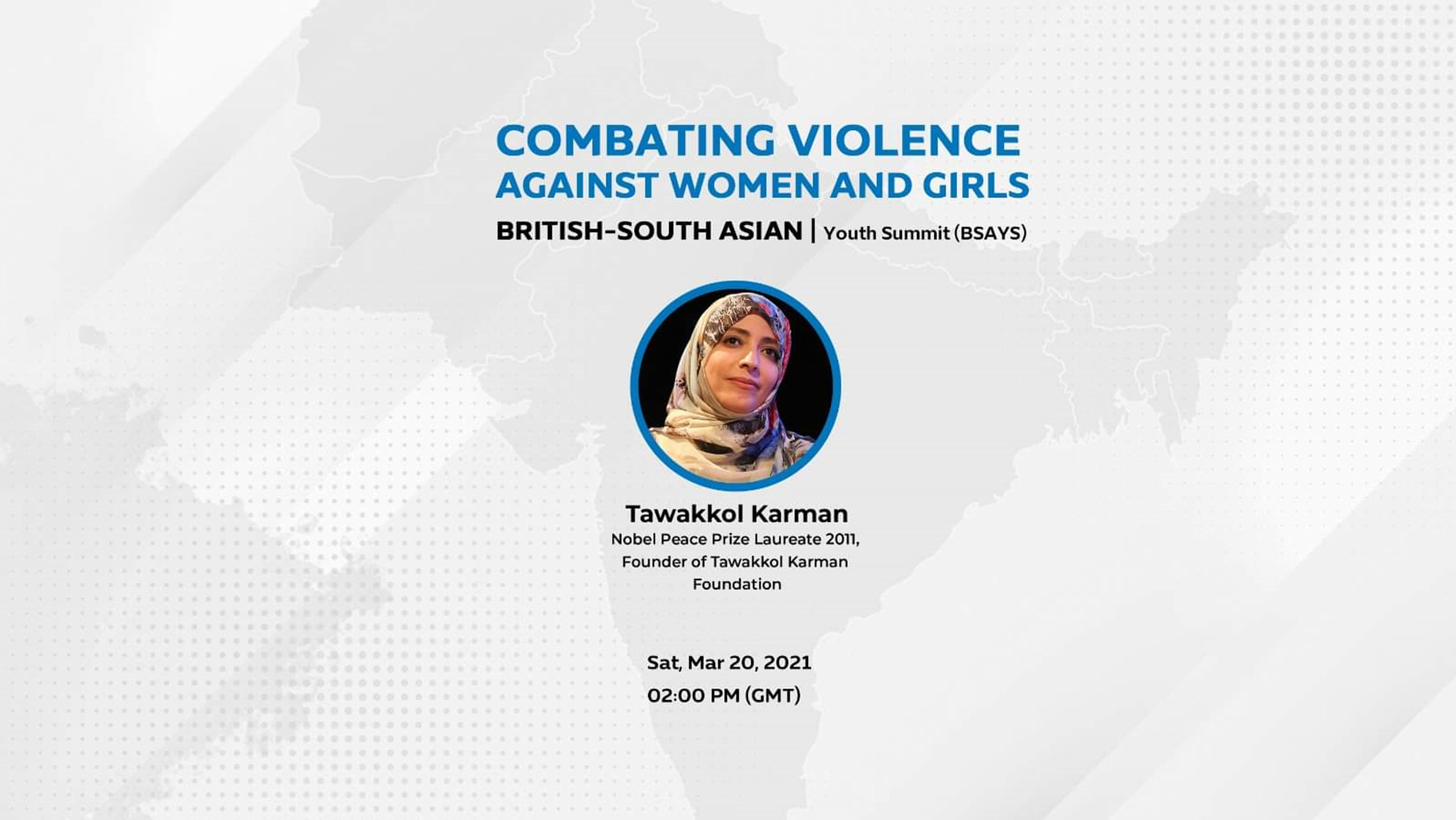 Tawakkol Karman participates in 2021-BSAYS