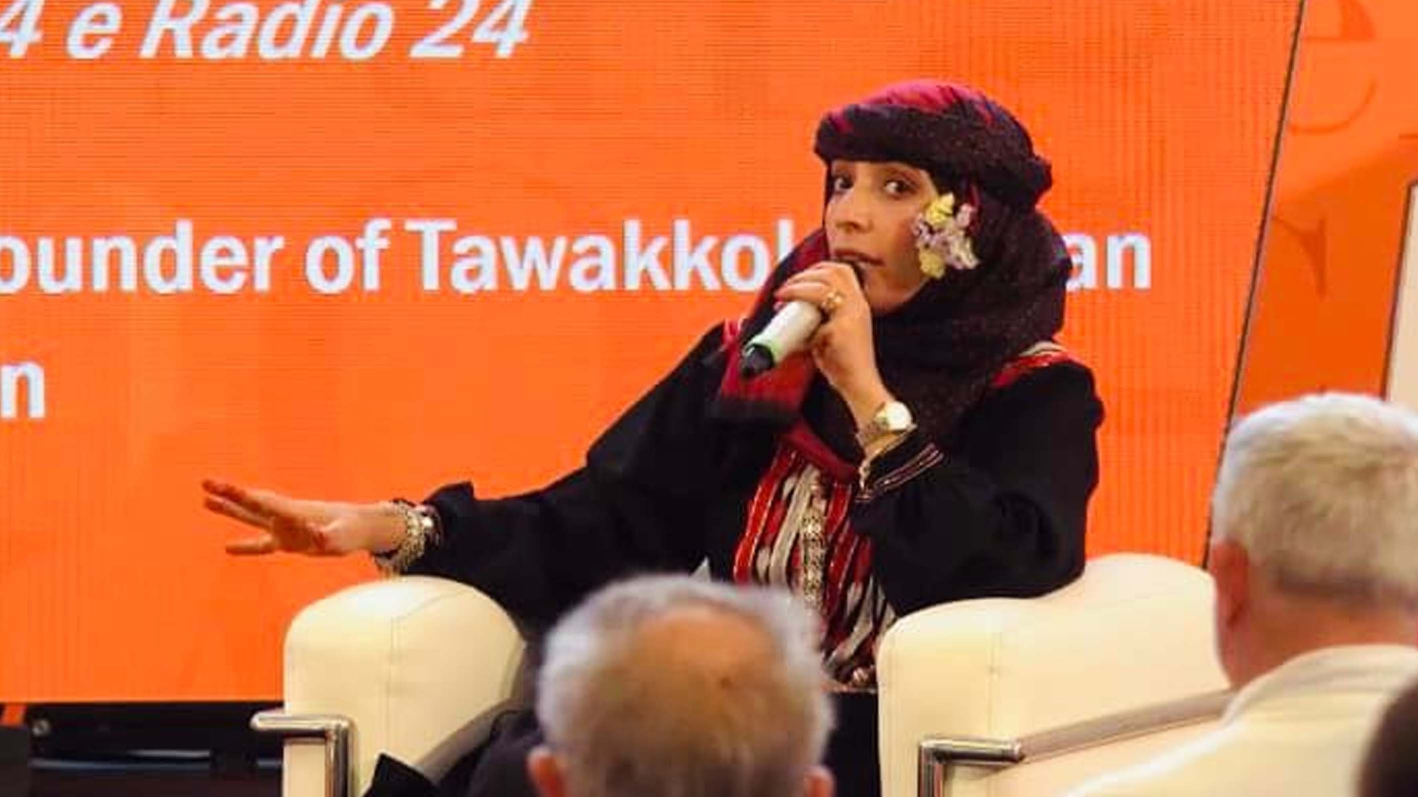 Tawakkol Karman in Trento Festival: Yemen faces multi-headed war