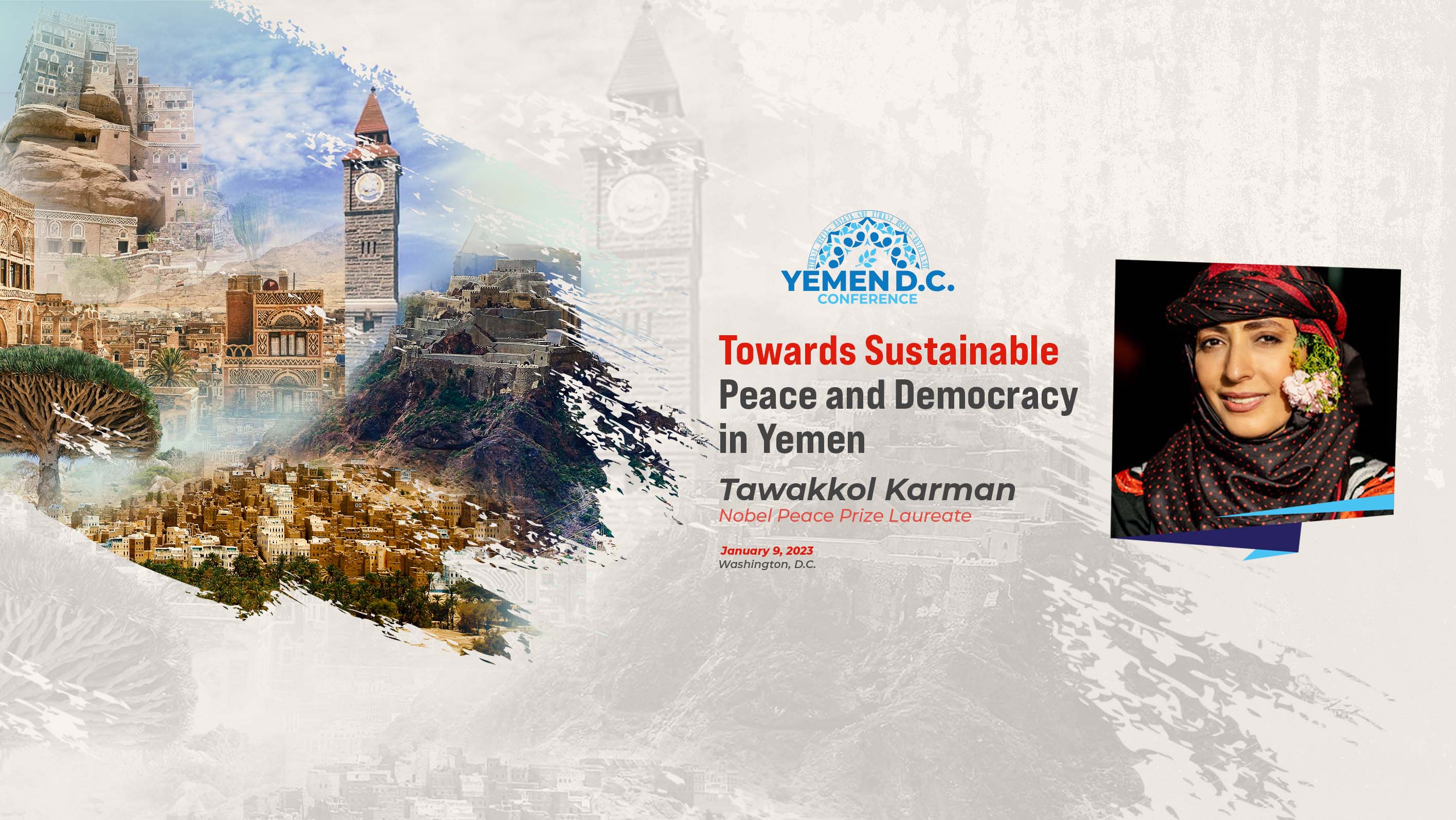 Mrs. Karman takes part in “Towards Sustainable Peace and Democracy in Yemen” in Washington