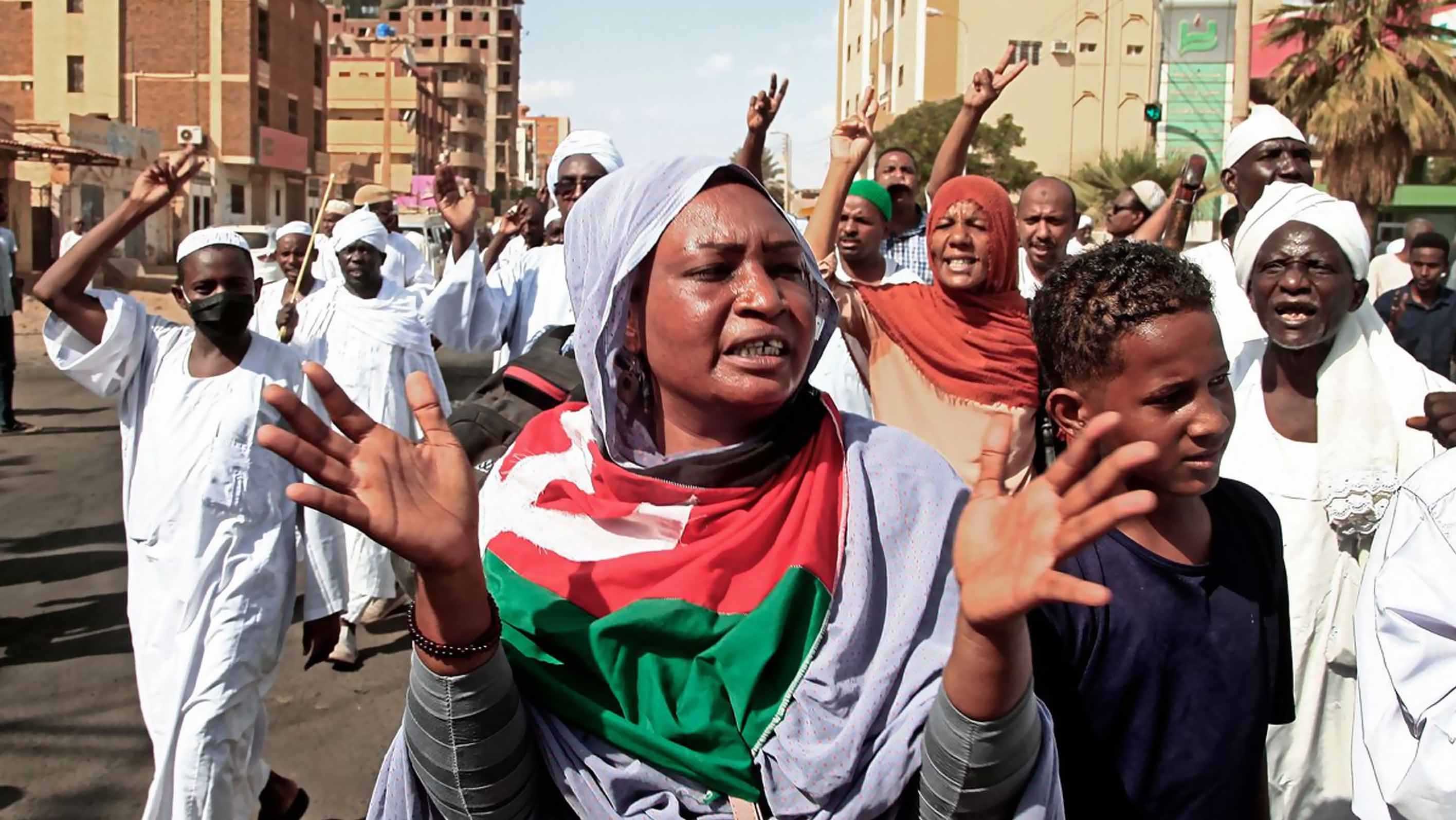 Sudanese People is being punished for its dreams of freedom and democracy, says Nobel laureate