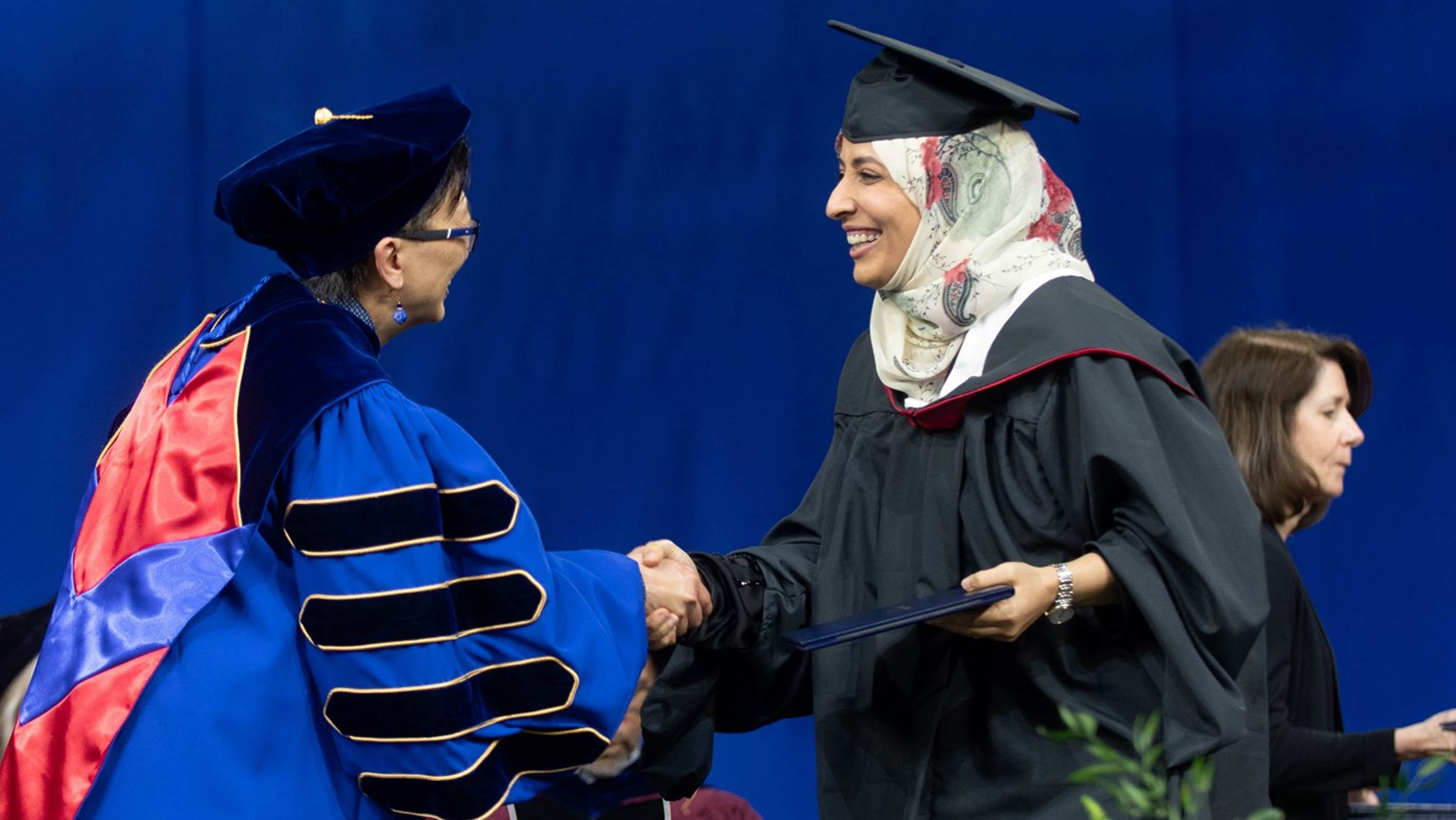 Tawakkol Karman awarded master's degree in global security from UMass Lowell