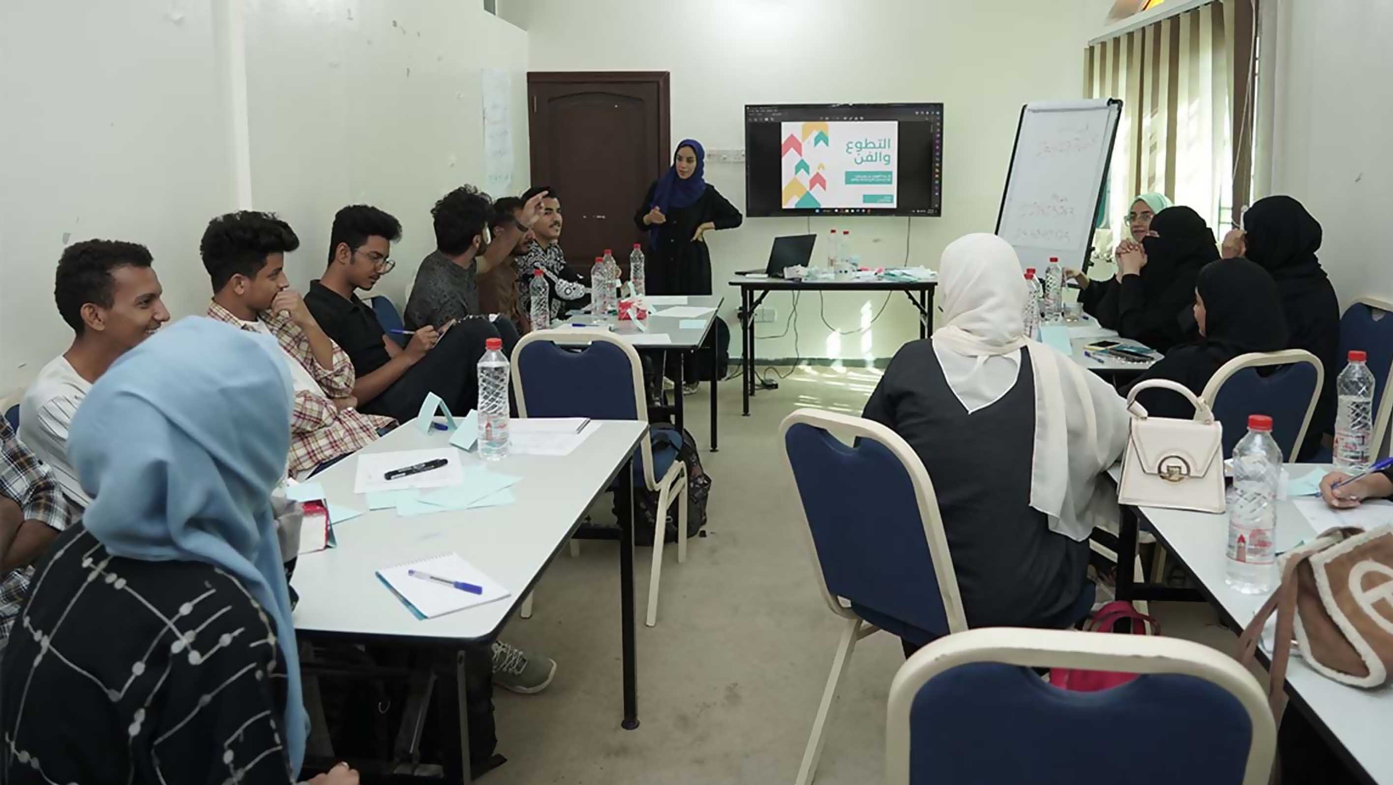 مؤسسة توكل كرمان تمول مبادرة "وتد" الشبابية في عدن