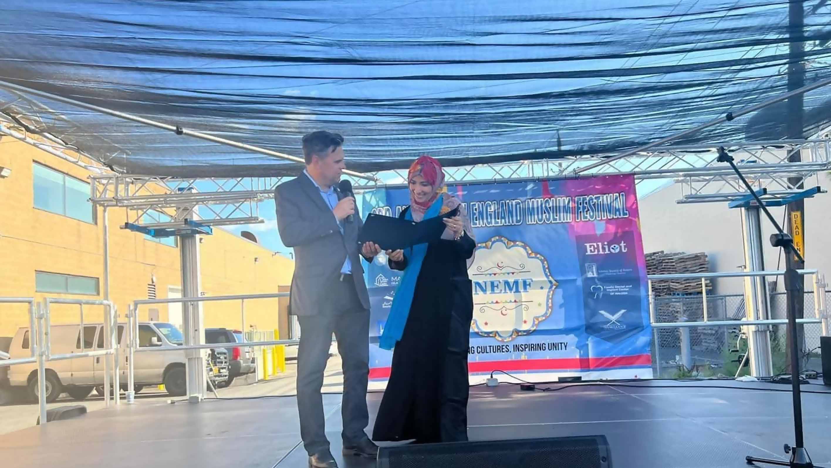 Malden City honors Tawakkol Karman for her advocacy in women's rights