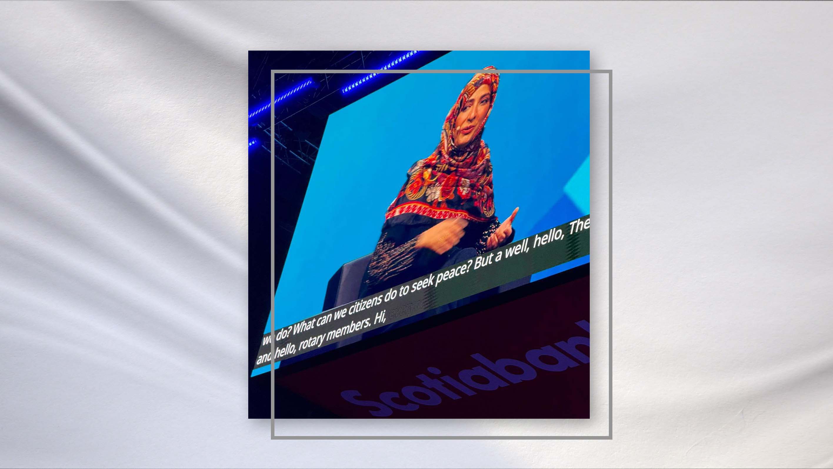 Tawakkol Karman's speech at rotary international conference - canada